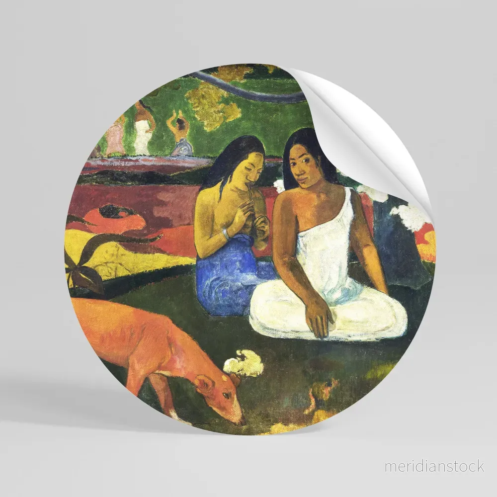 AREAREA BY GAUGUIN Rund väggdekal - Bild 2