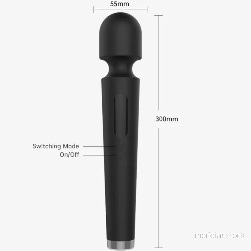 ARMONY - X POWER LARGE MASSAGER & VIBRATOR 7 VIBRATIONS BLACK - Bild 2