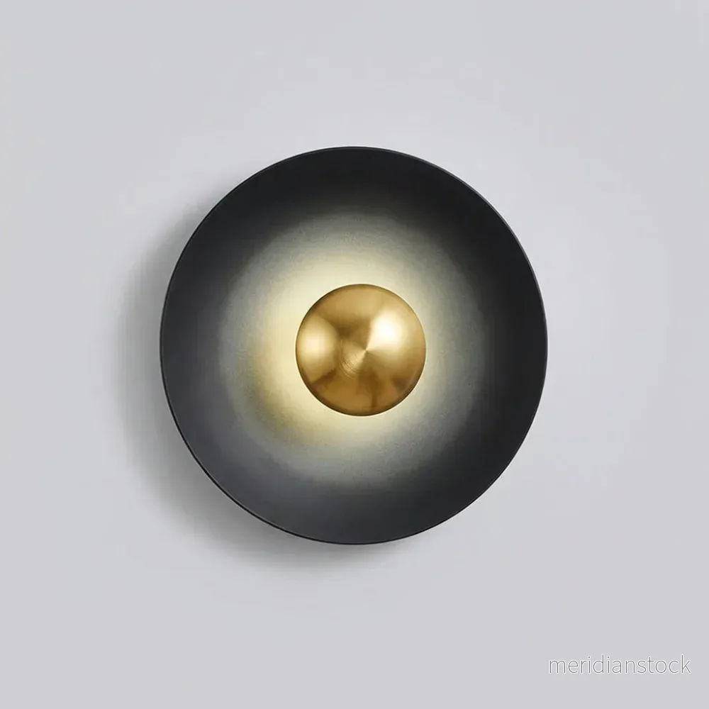Rund halo-vägglampa - Auroryn - Bild 2