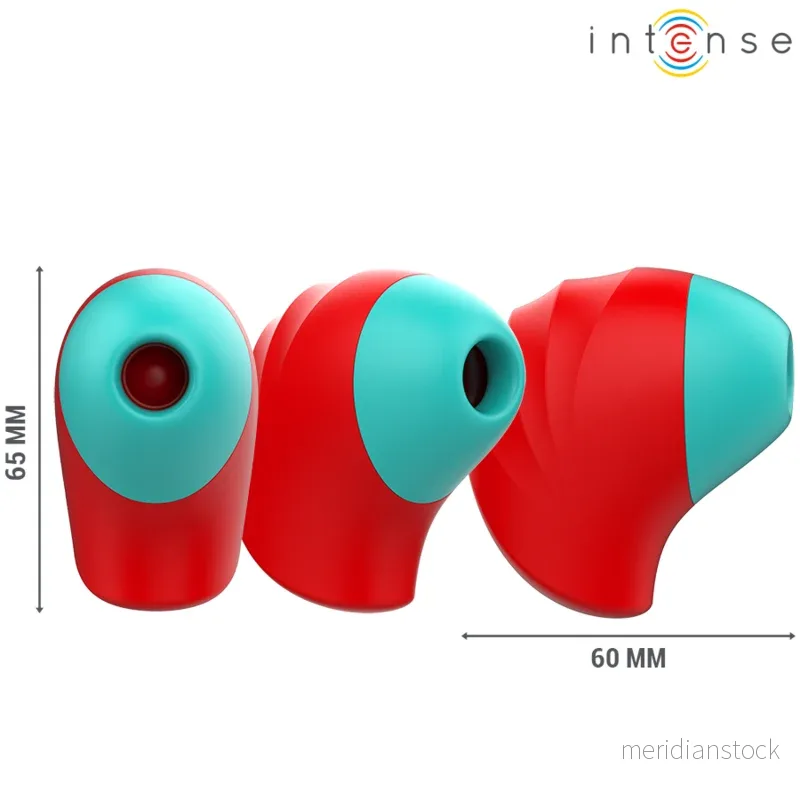 INTENSE - DONNIE CLITORAL STIMULATOR RED/GREEN - Bild 3