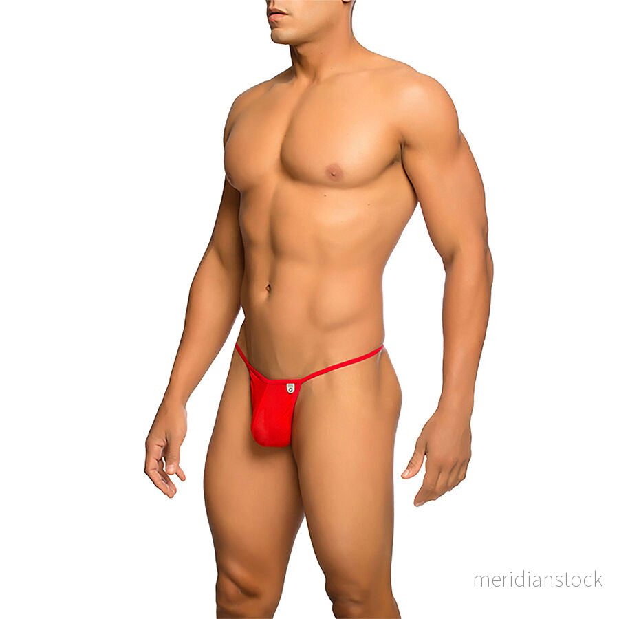 MOB - TRANSPARENT RED T-SHAPED THONG SIZE L/XL - Bild 3