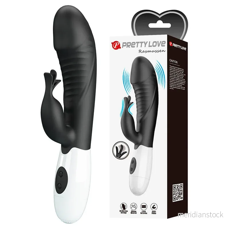 PRETTY LOVE - RASMUSSEN 30 FUNCTION RABBIT VIBRATOR BLACK - Bild 2