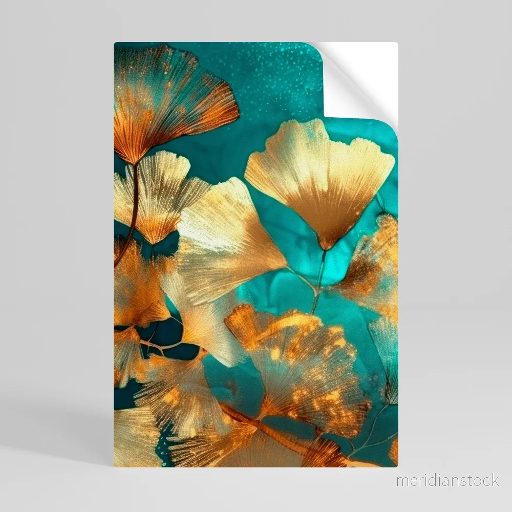 LUMINOUS FOLIAGE Självhäftande Vertikal Poster - Bild 3