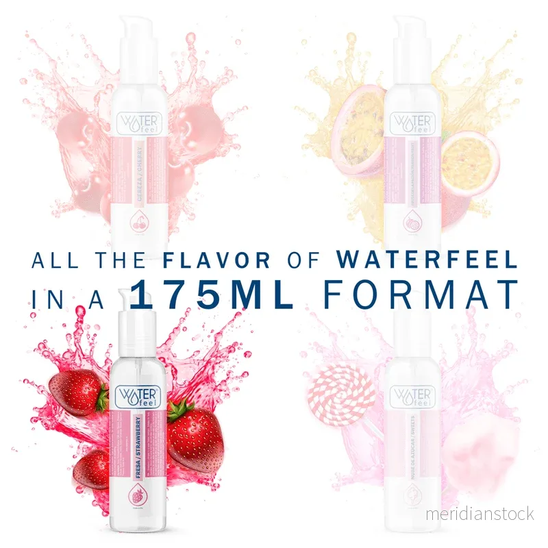 WATERFEEL - STRAWBERRY WATER BASED LUBRICANT 175 ML - Bild 3