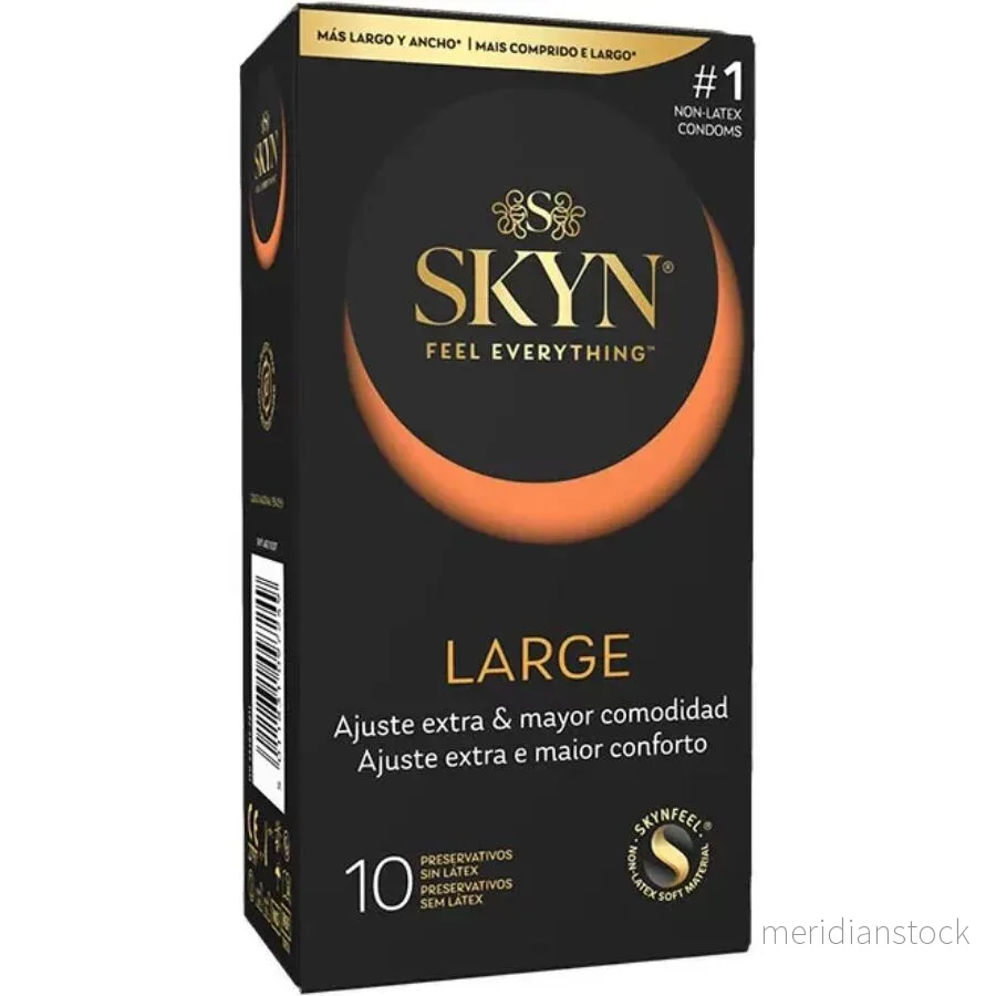 SKYN - LARGE EXTRA ADJUSTMENT CONDOMS 10 UNITS