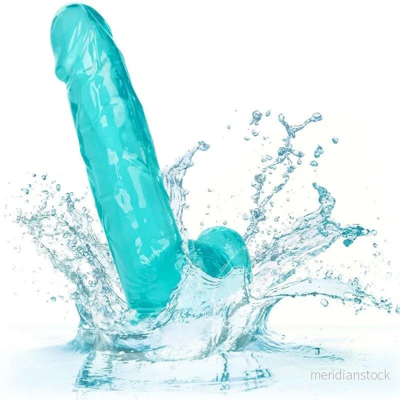 CALEXOTICS - SIZE QUEEN DILDO BLUE 15.3 CM - Bild 3