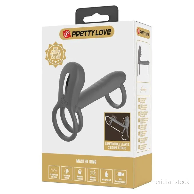 PRETTY LOVE - PEN SLEEVE WITH DUAL STIMULATION AND ORAL EFFECT - Bild 2