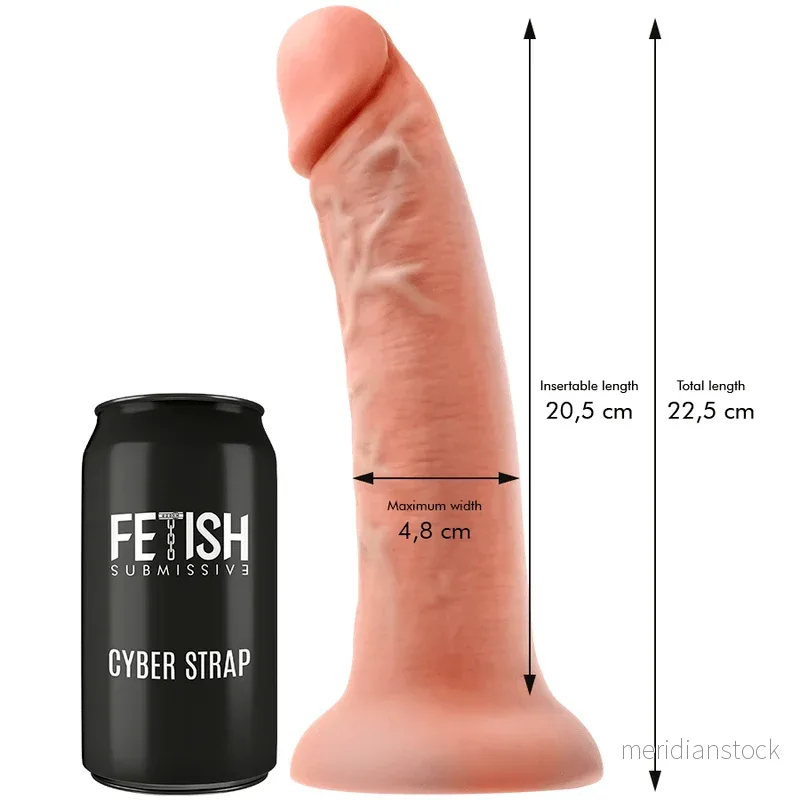 FETISH SUBMISSIVE CYBER STRAP - HARNESS WITH REMOTE CONTROL DILDO WATCHME L TECHNOLOGY - Bild 3
