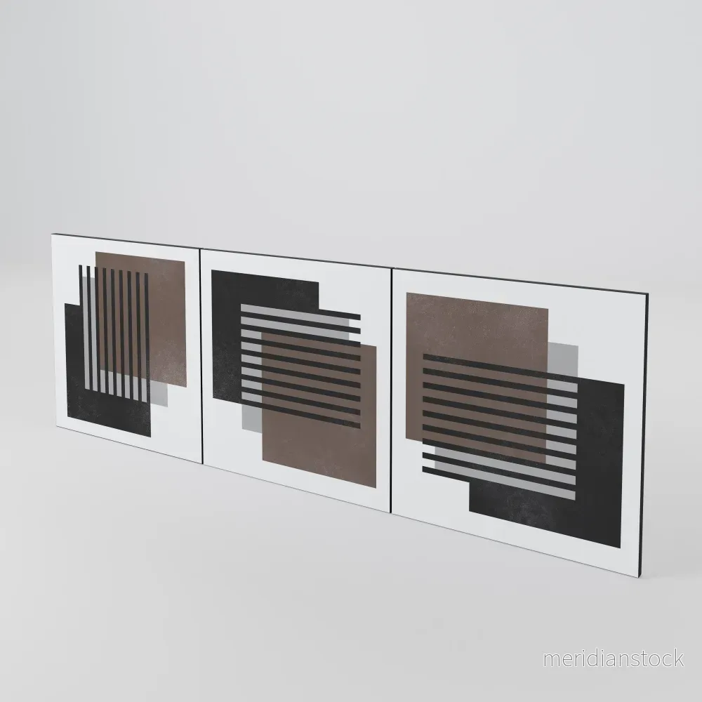 SHADOW SYNCHRONY Luckset med 3 dörrar till sideboard - Bild 3
