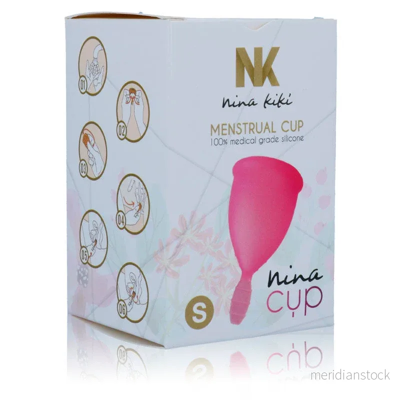 NINA KIKÍ - MENSTRUAL CUP PINK - SIZE S - Bild 3