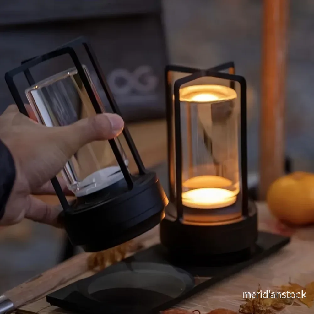 Bordslampa i japansk stil med LED-touch – ZenLight - Bild 2