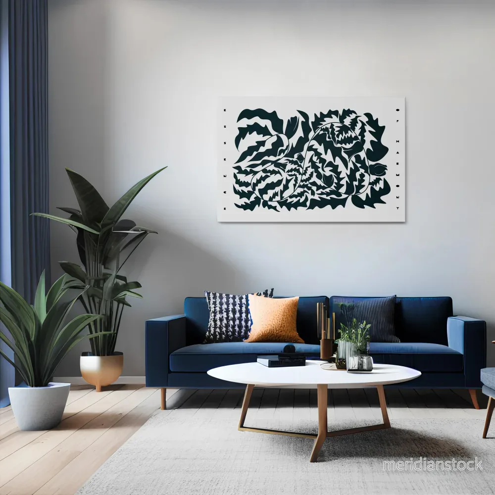 ETHEREAL ORNAMENT Horizontal Canvas Print - Bild 2