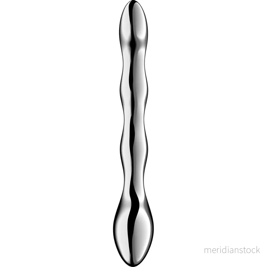 SATISFYER - COSMIC CREST 2 STAINLESS STEEL DOUBLE-ENDED DILDO - Bild 2