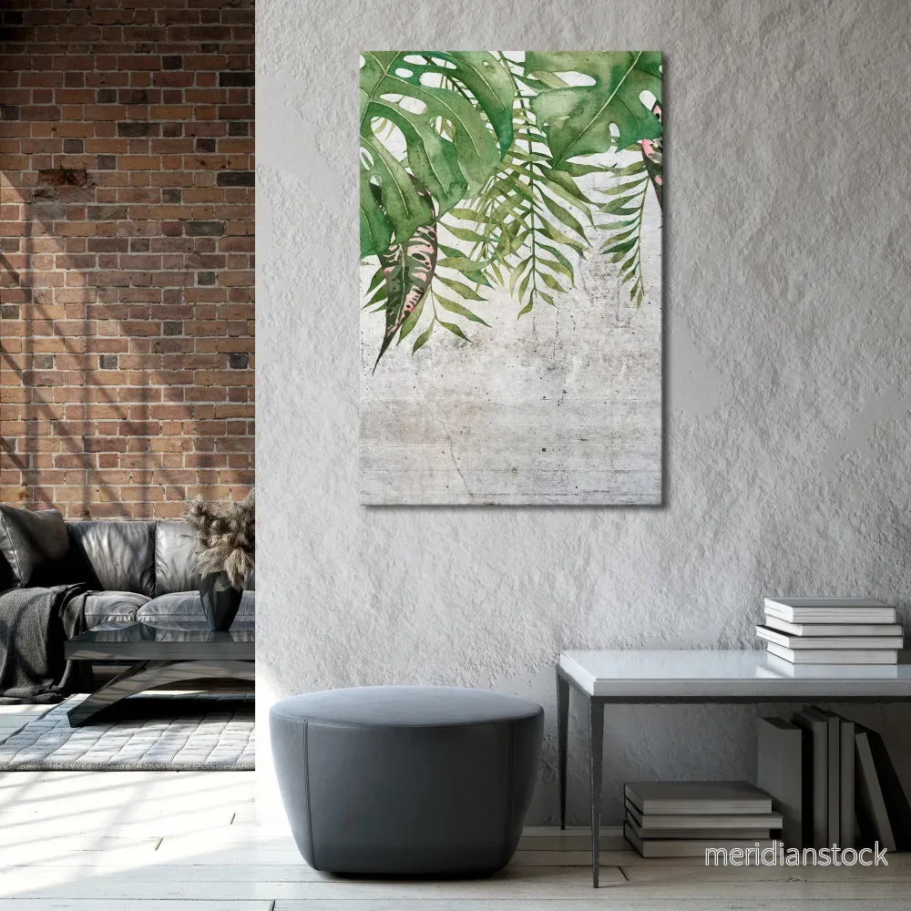URBAN TROPICS Vertical Canvas Print - Bild 2