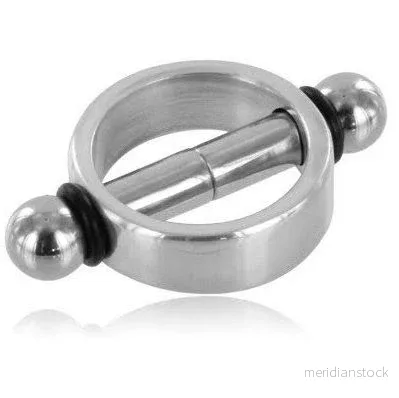 METAL HARD - MAGNETIC NIPPLE Clamps PAIR - Bild 3
