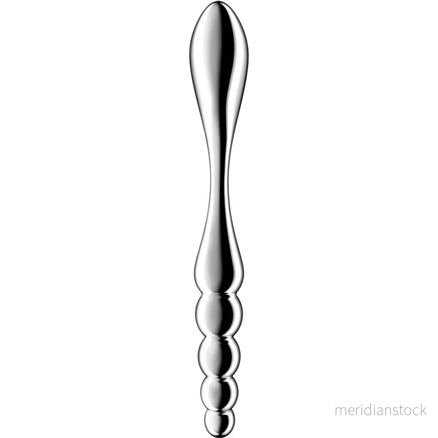 SATISFYER - STAR FORCE 1 STAINLESS STEEL DOUBLE-ENDED DILDO - Bild 2