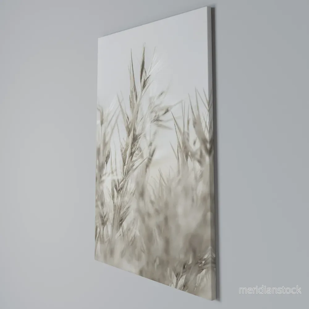 TRANQUIL GRASSES Vertical Canvas Print - Bild 3