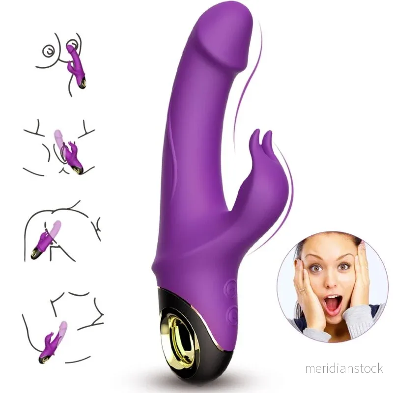 ARMONY - METEROR DILDO VIBRATOR RABBIT PURPLE - Bild 2