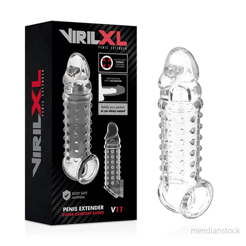VIRILXL - PENIS EXTENSION AND SHEATH V11 TRANSPARENT - Bild 2