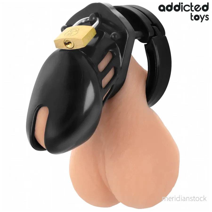 ADDICTED TOYS LOCKED - OBSIDIAN HOLD PENIS CAGE SIZE S - Bild 3