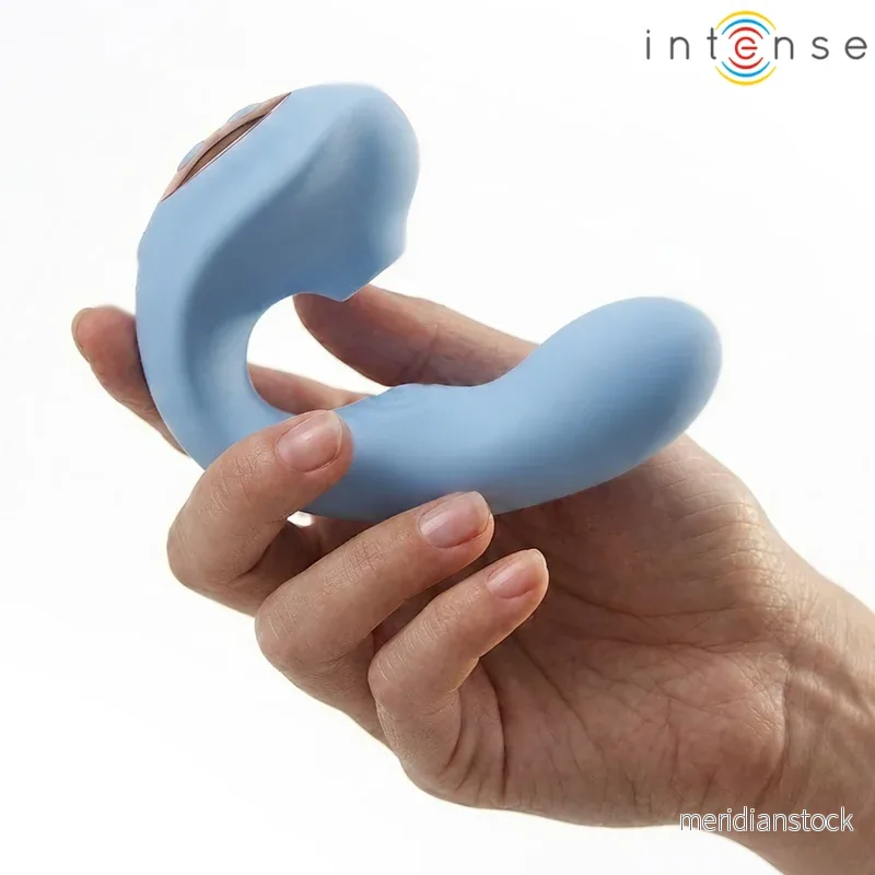 INTENSE - GINA MULTIFUNCTION CLITORAL STIMULATOR BLUE - Bild 3