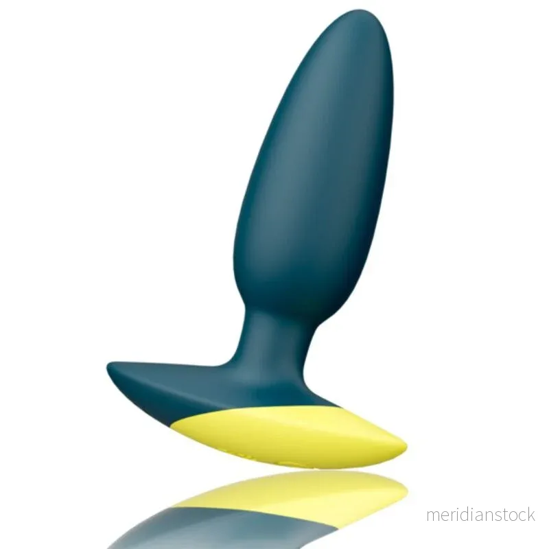 ROMP - BASS PLUG ANAL VIBRATOR 10 CM GREEN - Bild 3