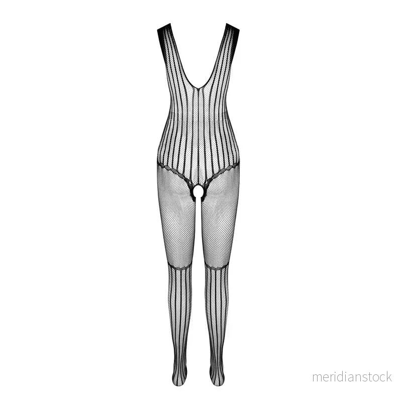 PASSION - BS 103 BODYSTOCKING BLACK ONE SIZE - Bild 3