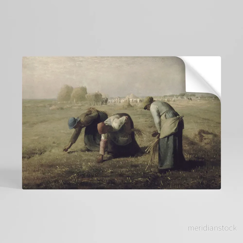 THE GLEANERS Självhäftande Horisontell Poster - Bild 2