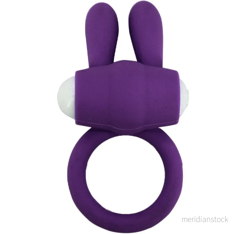 ARMONY - MR BUNNY VIBRATOR RING SILICONE PURPLE - Bild 2