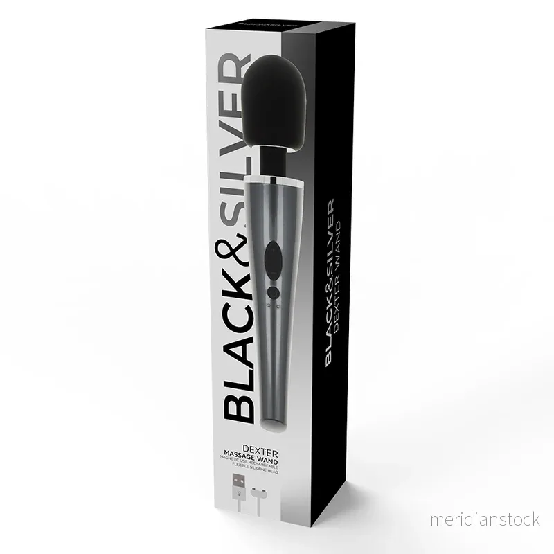 BLACK&SILVER - DEXTER MASSAGE WAND - Bild 3
