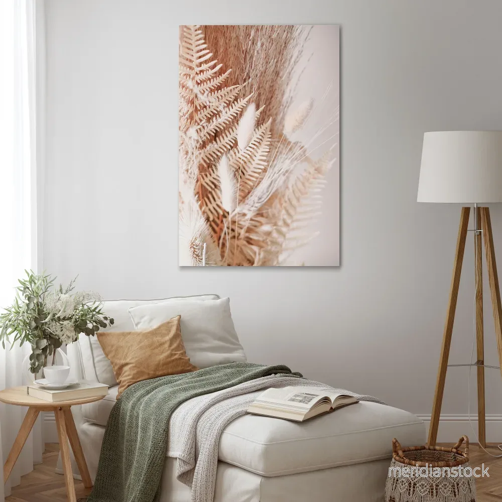 GENTLE GRASSLANDS INVITE Vertical Canvas Print - Bild 2