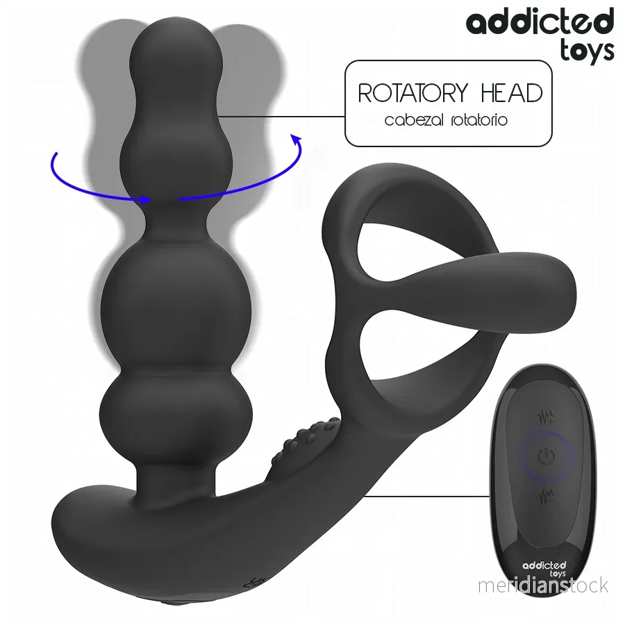 ADDICTED TOYS - ROTATING PROSTATE MASSAGER REMOTE CONTROL - Bild 3