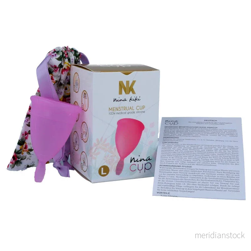 NINA KIKÍ - MENSTRUAL CUP PURPLE - SIZE L - Bild 2