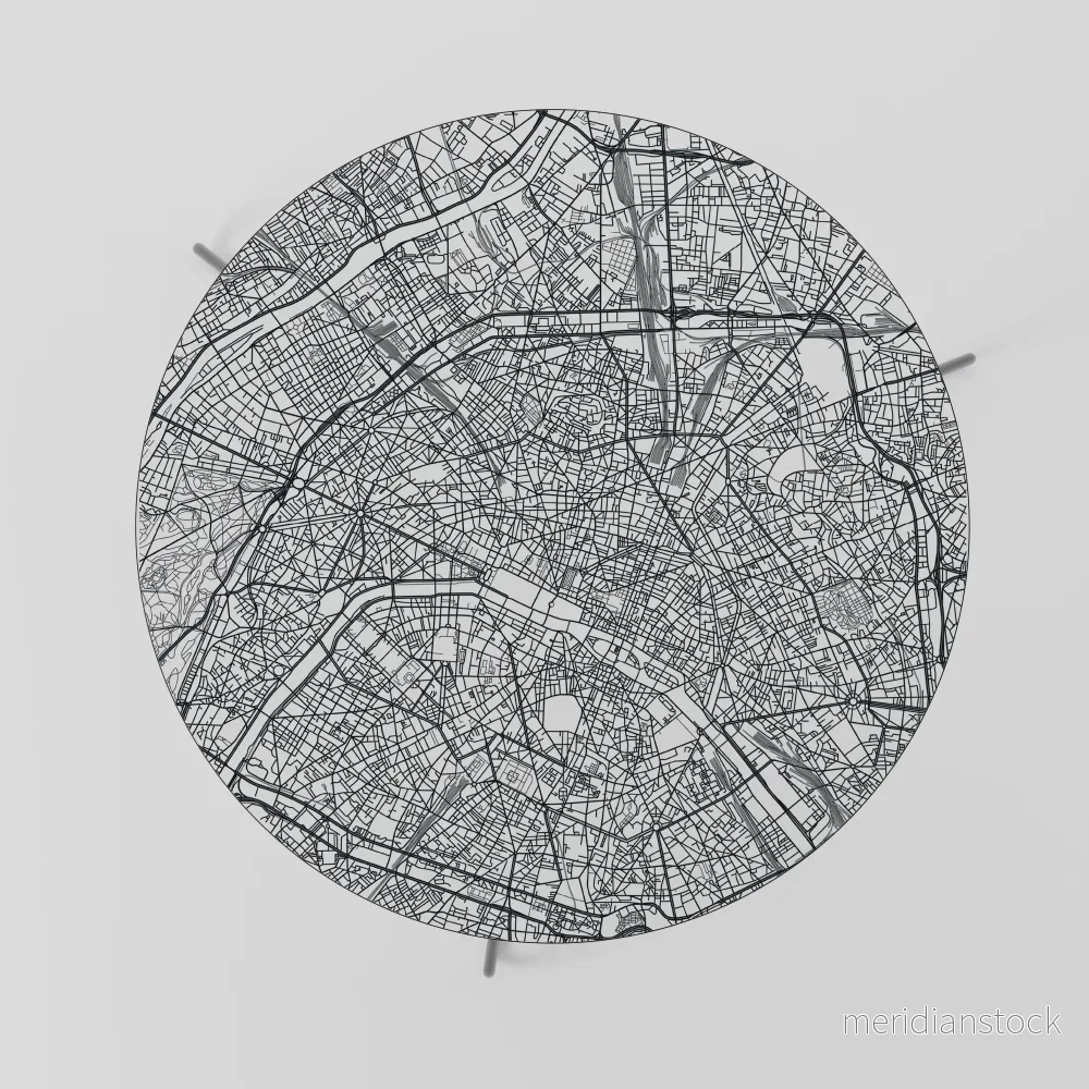 PARIS TOWN PLAN Soffbord - Bild 2