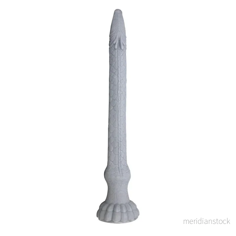 POWER MONSTERS - BASILISK FANTASY SILICONE DILDO 43 CM Ø 5 CM - Bild 3
