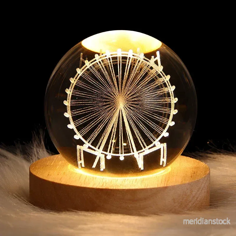 3D-kristallstämningsbelysning - GlowCryst - Bild 3
