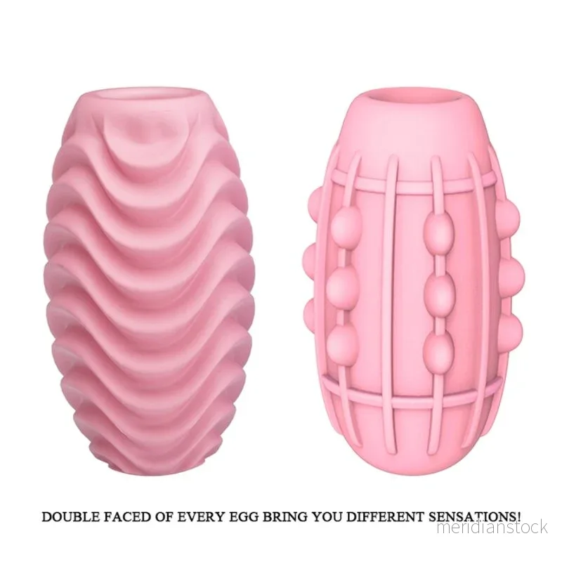PRETTY LOVE - PINK DOUBLE SIDED MASTURBATOR EGG - Bild 2