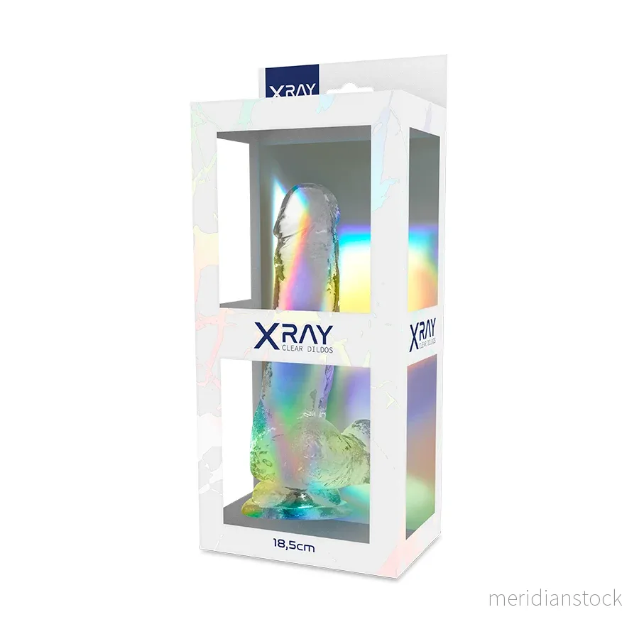 X RAY - CLEAR COCK WITH BALLS 18.5 CM -O- 3.8 CM - Bild 2
