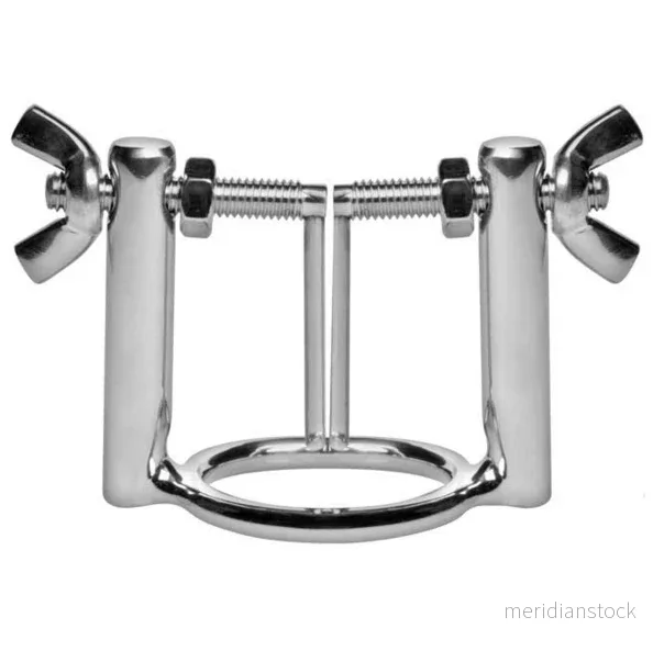 METAL HARD - GLAND RING WITH URETHRAL DILATOR PRESS