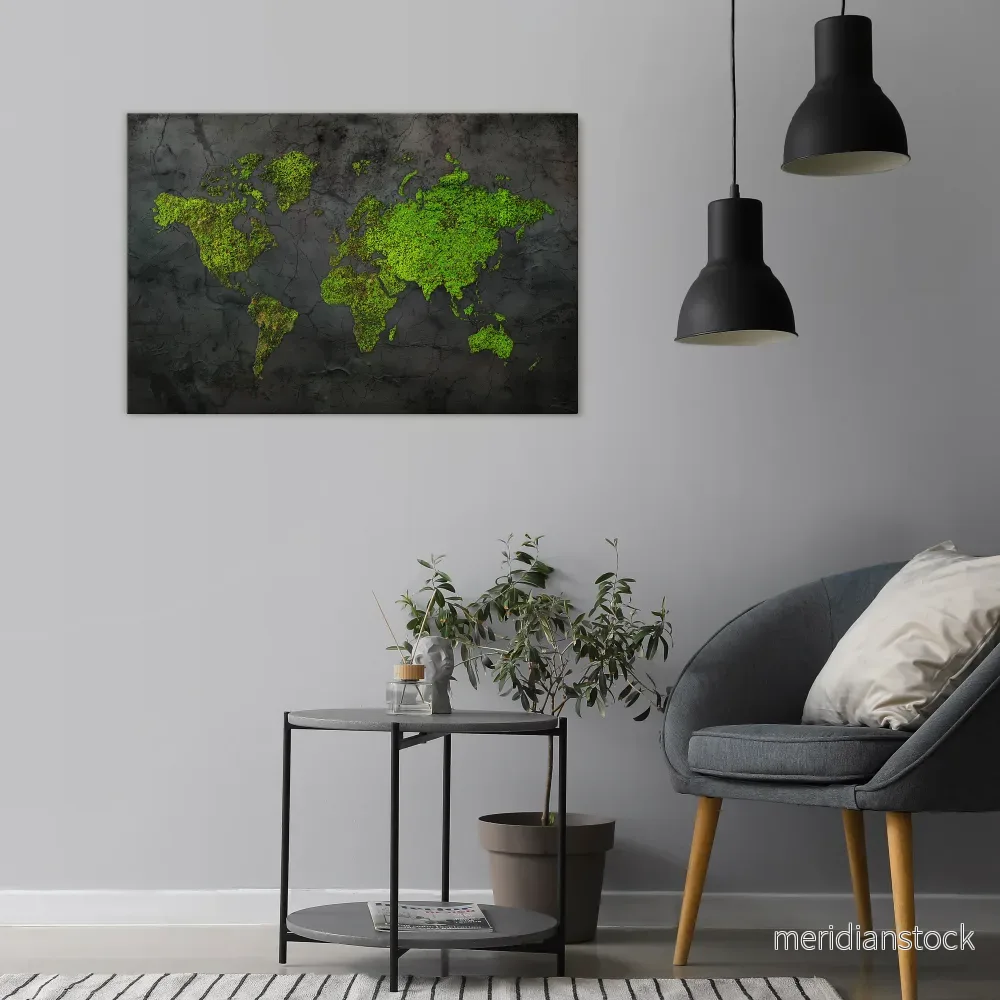 GREENER LANDS EMBRACED Horizontal Canvas Print - Bild 2