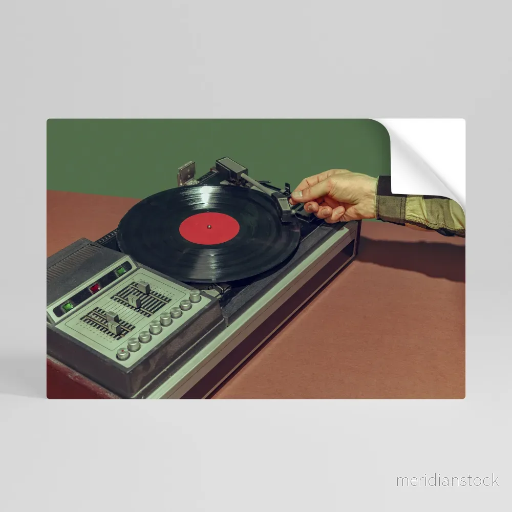 UNIQUE SOUNDS Självhäftande Horisontell Poster - Bild 3