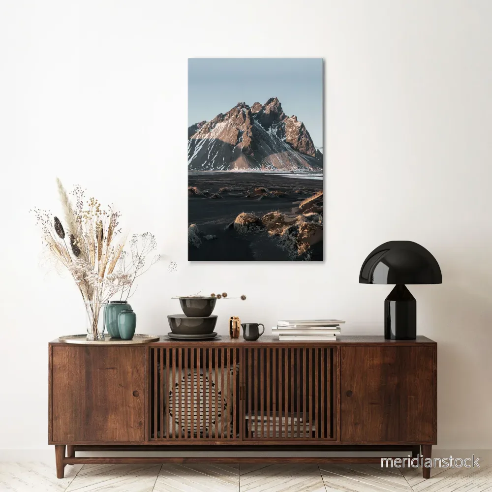 ECHOES OF TIMELESS HEIGHTS Vertical Canvas Print - Bild 2