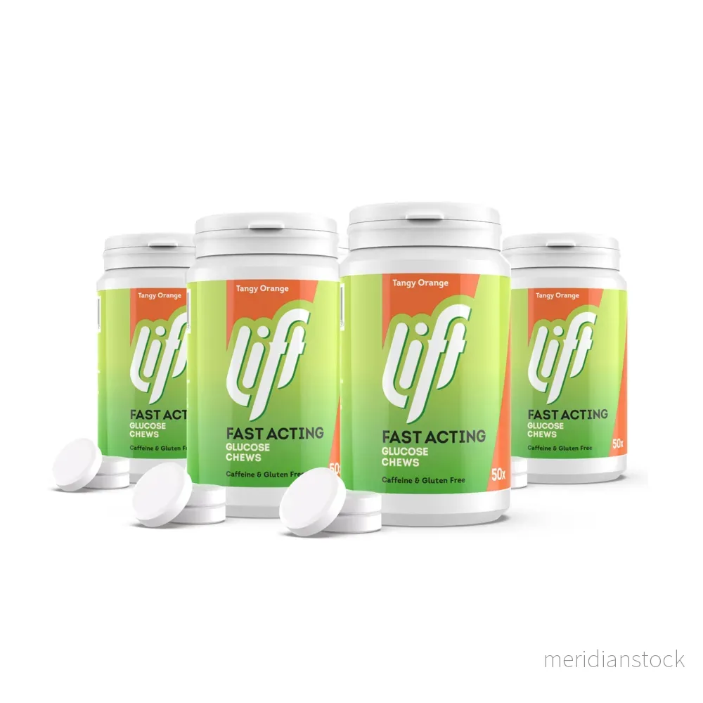 Druvsocker LIFT Apelsin Refill 6-pack Druvsocker LIFT Apelsin Refill 6-pack