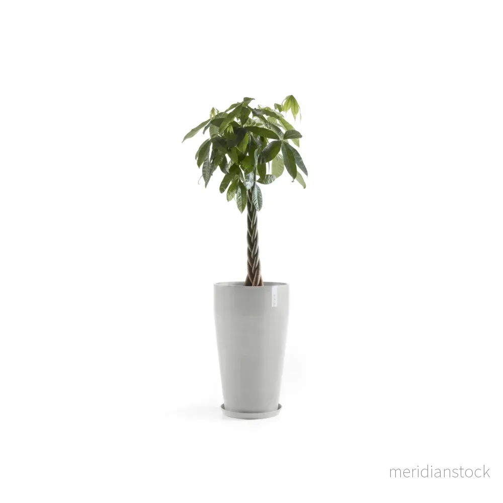 Kruka Sankara hög 75cm vit grå - Bild 3