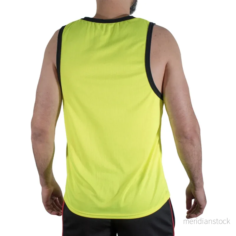 MACHO - CMV001 YELLOW GYM T-SHIRT S/M - Bild 3