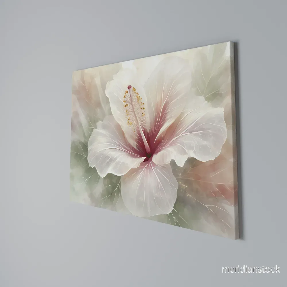 GOSSAMER FLORAL DREAM Horizontal Canvas Print - Bild 3