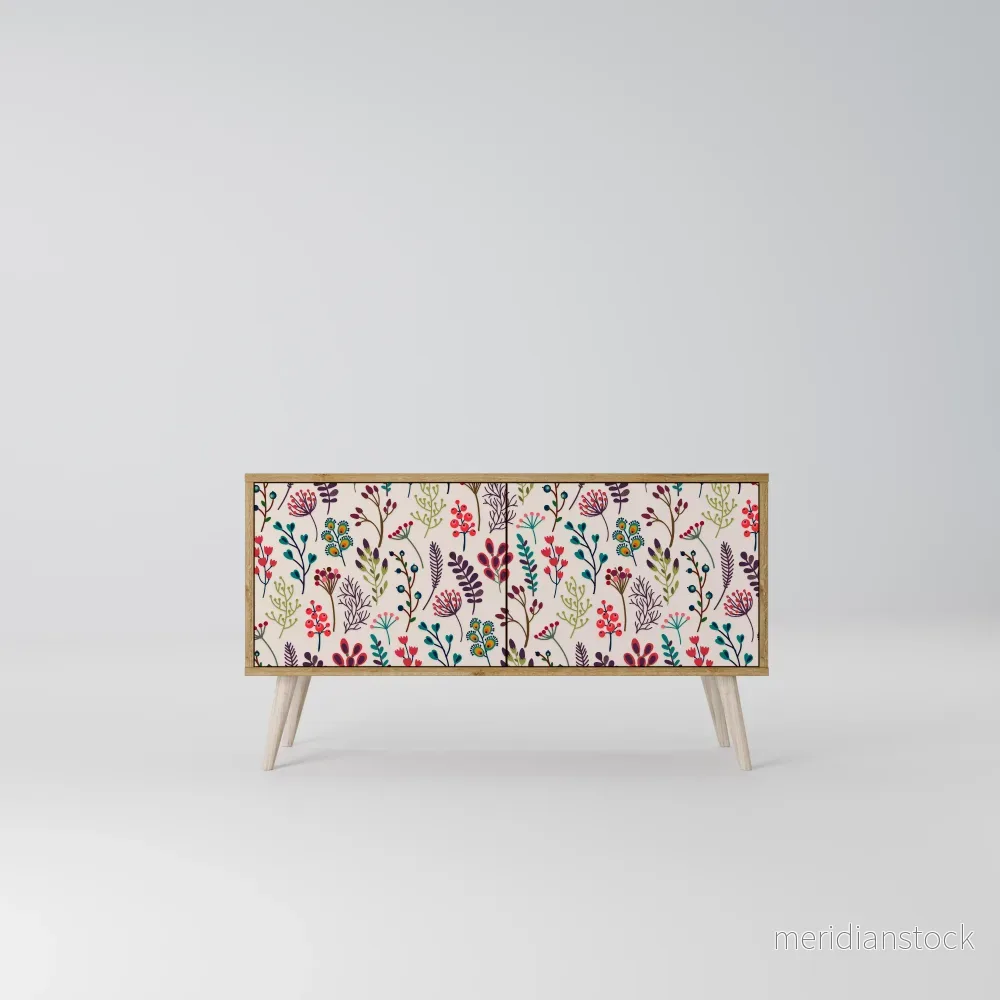 AUTUMN SUNDRIES Kompakt TV-bänk med 2 dörrar - Bild 2
