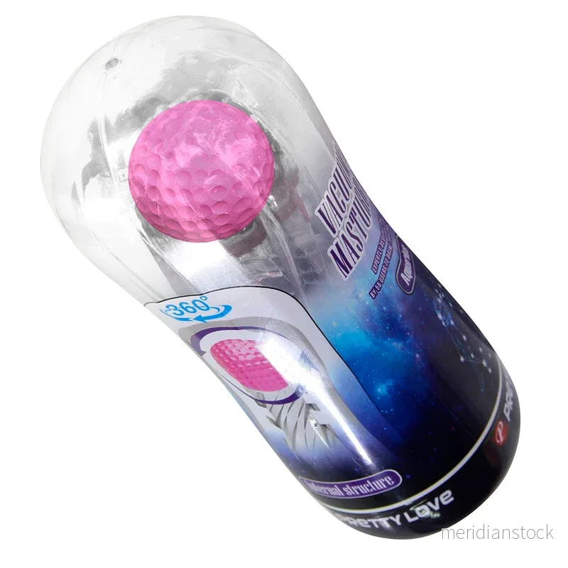 PRETTY LOVE - 360º TEXTURED MASTURBATION CUP CLEAR - Bild 2