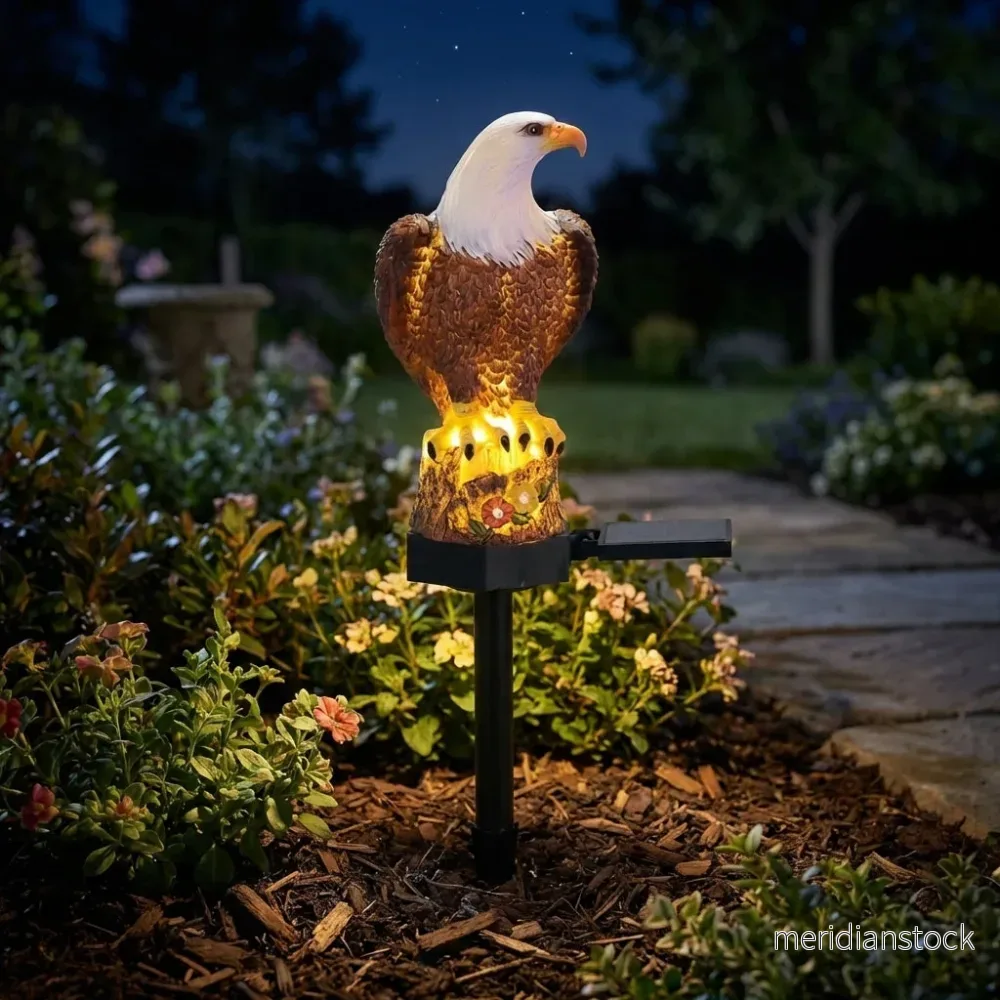 Solcellsdriven trädgårdslampa - NightPerch - Bild 2