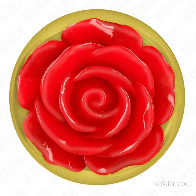 KINK - PLUG ANAL GOLD ROSE RED SIZE M - Bild 2